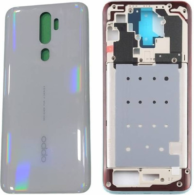 SRaccessories Oppo A5 2020 (Housing Body) (Side Keys with Middle Body) Full Panel(Dazzling White)