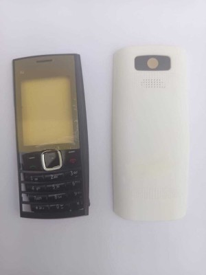 HS Enterprises nokia x202 x202 body frount & back Front & Back Panel(white)