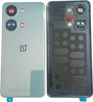 SRaccessories OnePlus Nord 3 (with Camera Lens) Back Panel(Misty Green)