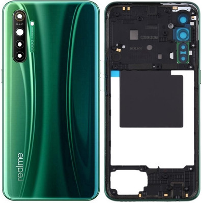 Sandreezz Realme XT (with Proper Logo) (With Middle Ring & Side Volume Power Buttons) Full Panel(Pearl Green)