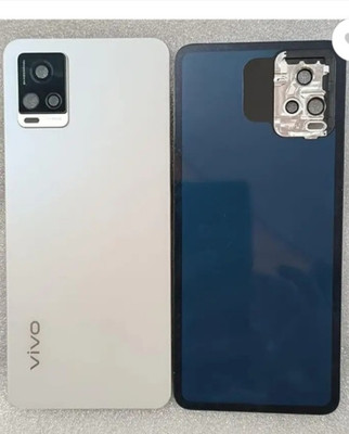 HNVIEW VIVO V20 4G Og BACK PANEL WITH CAMERA LENS AND COMAPTIBLE Back Panel(WHITE)