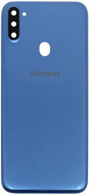 SPAREWARE Samsung Galaxy A11 : Blue (WITH ALL BRAND LOGO) Back Panel(Blue)