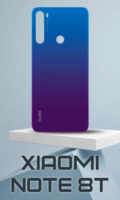 HS Enterprises Redmi Note 8 back panel Xiaomi Mi note 8 Back Panel(Blue)