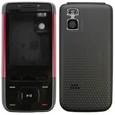 imbi Nokia 5610 Front Back and Middle Body With Keypad Full Panel(Black)