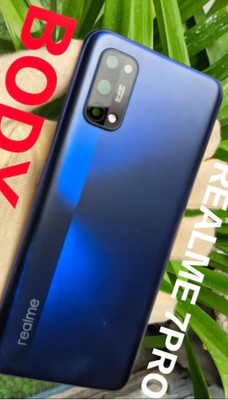 AL HAYY TRADERS REALME 7 PRO FULL BODY HOUSING Front & Back Panel(BLACK)
