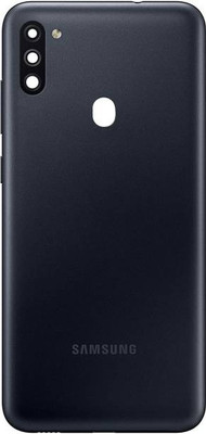 SRaccessories Samsung Galaxy M11 Back Panel(Black)
