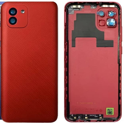 SPAREWARE SAMSUNG Samsung Galaxy A03 - Red Back Panel(Red)