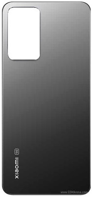 Sandreezz Xiaomi 11i Hypercharge 5G (Glass) (with Proper Logo) Back Panel(Stealth Black)