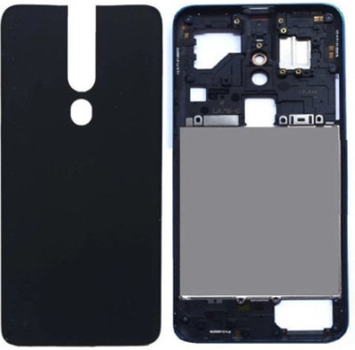 Zeflotecch OPPO OPPO F11 Pro - Black(Ring With Panel) Back Panel(Black)