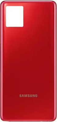 SRaccessories Samsung Galaxy Note 10 Lite (with Proper Logo) Back Panel(Aura Red)