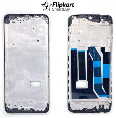 Flipkart SmartBuy Realme 5s Front Housing LCD Frame Bezel Plate Front Panel(Black)