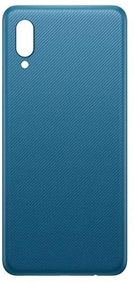 SRaccessories Samsung A02 Back Panel(Blue)