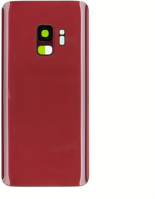 SPAREWARE Samsung Samsung Galaxy S9 -Red (WITH CAMERA LENS) Back Panel(Red)