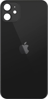 Purplesavvy Apple iPhone 11 Glass Back Panel(Black)
