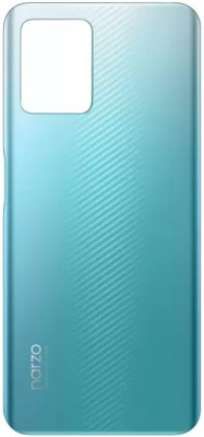 Kraze4blaze Realme Narzo 50 (Best Quality)(With Proper Logo) Back Panel(Speed Blue)