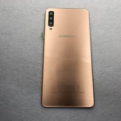 SPAREASP Samsung A7 2018 With Lens Panel Front Panel(Gold)