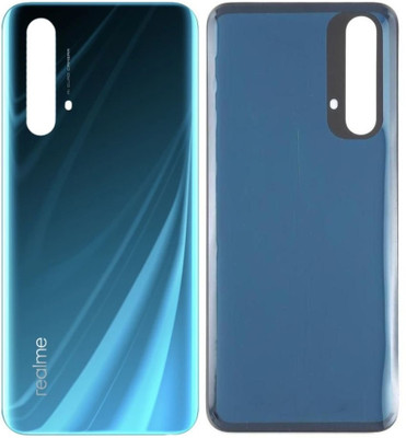 Sandreezz Realme X3 SuperZoom (Glass) (Best Quality) (with Proper Logo) Back Panel(Glacier Blue)
