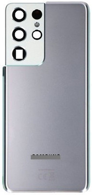Sandreezz Samsung Galaxy S21 Ultra (5G) (with Proper Logo) Back Panel(Phantom Silver)