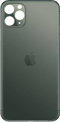 SRaccessories Apple iPhone 11 Pro (Glass) Back Panel(Midnight Green)