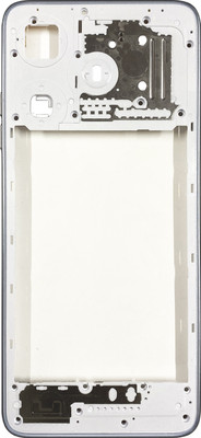 Tworld Tecno Spark 10 ( KI5n ) - [ With Keys ] Middle Chassis Frame Ring Digitizer Panel(Silver)