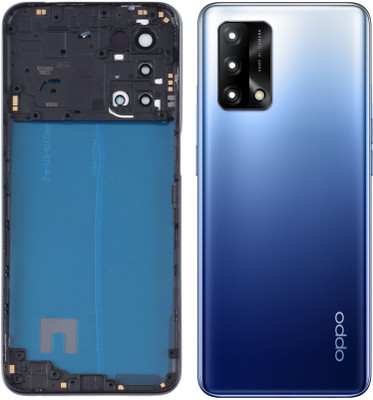 Flipkart SmartBuy Oppo F19 ( With Middle Ring & Volume Power buttons ) Back Panel(Midnight Blue)
