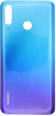HNVIEW Honor Huawei P30lite back glass panel compatible Back Panel(Blue)