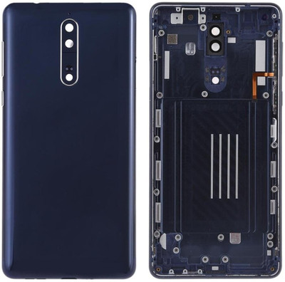 imbi Nokia 8 (TA-1004) Power and Volume Button Camera Glass Full Panel(Black)