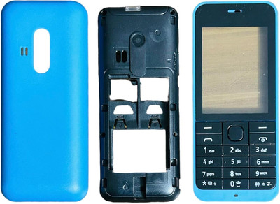 imbi Nokia 220 Front Back and Middle Body With Keypad Full Panel(Blue)