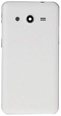 imbi Samsung Galaxy Core 2 Duos (Core2) With Power and Volume Button Camera Glass Full Panel(White)