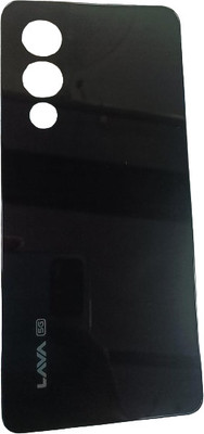 IncMart LAVA Storm 5G Back glass Back Panel(Black)
