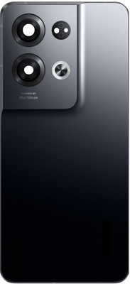 Kraze4blaze Oppo Reno 8 Pro (With Lens and Proper Logo) Back Panel(Glazed Black)