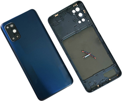 imbi Realme 7 Pro With Network Antenna, Power and Volume Button Camera Glass Full Panel(Dark Blue)