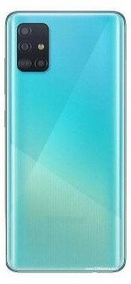 KezeMize Samsung Galaxy A51 (Best Quality)(Housing Body)(With Proper Logo) Full Panel(Prism Crush Blue)