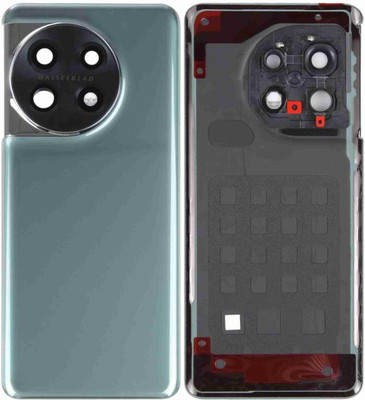HNVIEW ONEPLUS 11 BACK GLASS PANEL WITH CAMERA LENS OG AND CONAPTIBLE Back Panel(Green)