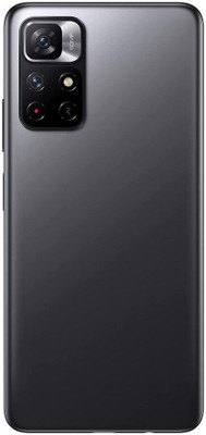 AAA Spares Redmi Note 11T 5G with Middle Ring Camera Lens, Out Key Front & Back Panel(Black)