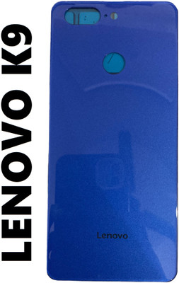 Purplesavvy LENOVO K9(GLASS) WITH PROPER LOGO Back Panel(Blue)