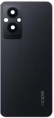Sandreezz Oppo F21 Pro (With Camera lens) (with Proper Logo) Back Panel(Cosmic Black)