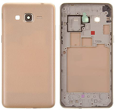 imbi Samsung Galaxy J2 Ace G532G, Galaxy J2 Prime Power and Volume Button Camera Glass Full Panel(Gold)