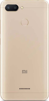 Unique4Ever Mi Redmi 6 Back Panel(Gold)