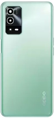 Sandreezz OPPO A55 (4G) With Middle Ring Camera Lens & Side Volume Power Buttons Full Panel(Mint Green)