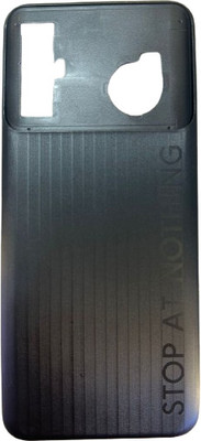 Sandreezz Tecno Spark 8 Pro (KG8) (with Proper Logo) Back Panel(Interstellar Black)