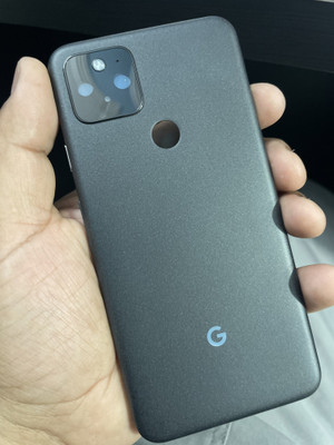 MAXOUT Google Pixel 5 (GD1YQ) Best Premium Quality Back Panel(Just Black)