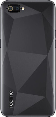 Purplesavvy REALME C2 Back Panel(Black)