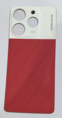 SPAREWARE Spareware Tecno Spark 10 Pro -Red Back Panel(Red)