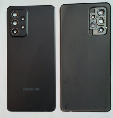 FixHub Samsung Galaxy A52S BACK PANEL COMPATIBLE Back Panel(BLACK)