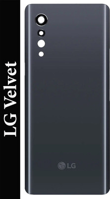 Purplesavvy LG Velvet ( LMG910EMW LM-G910EMW / Velvet 5G LM-G900N LM-G900EM ) Back Panel(Black)