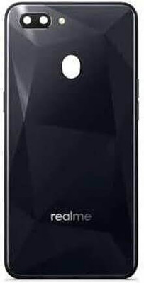 SPAREASP Realme 2 (With Proper Logo) Back Panel(Black)