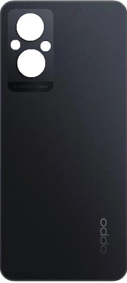 Kraze4blaze Oppo A96 5G (With Proper Logo) Back Panel(Black)