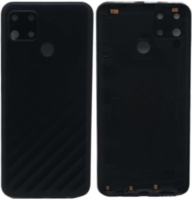 Kraze4blaze Realme Narzo 30A (With Proper Logo) Back Panel(Laser Black)