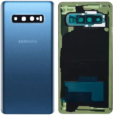Purplesavvy SAMSUNG Galaxy S10 Plus / SM-G975F ( With Camera Ring Cover Lens ) OG Back Panel(Blue)
